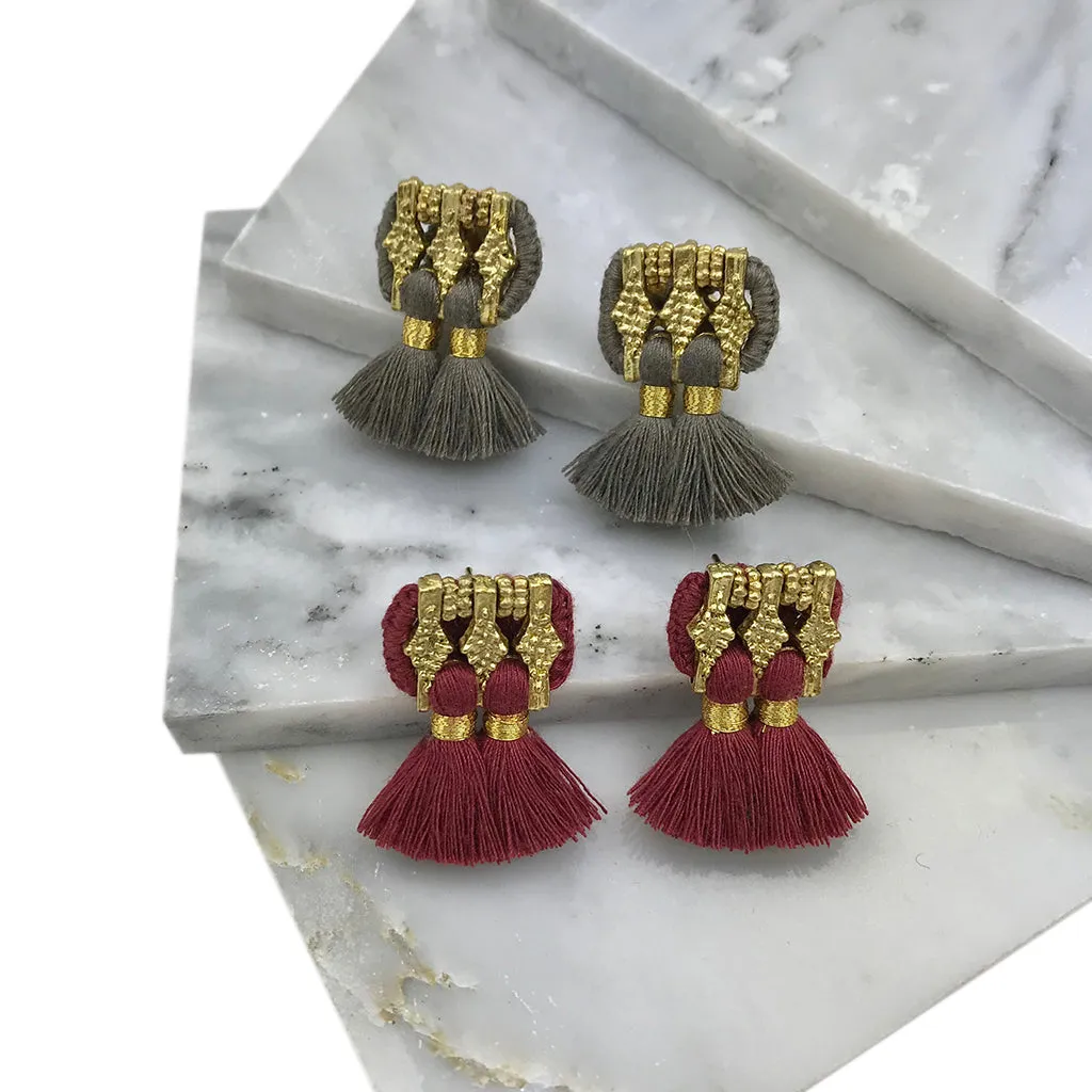 Jhumka Tassel Earrings: A touch of Boho Charm for Every Look