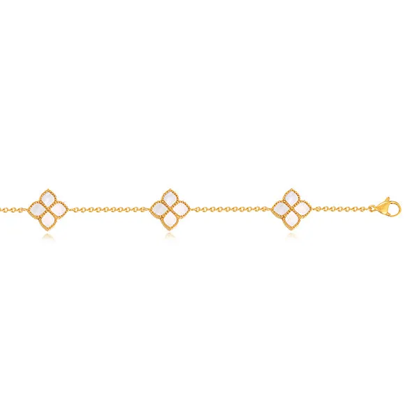 Joory / Choker Necklace Pearl Gold