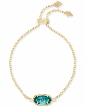 Kendra Scott Elaina Gold Chain Bracelet in London Blue