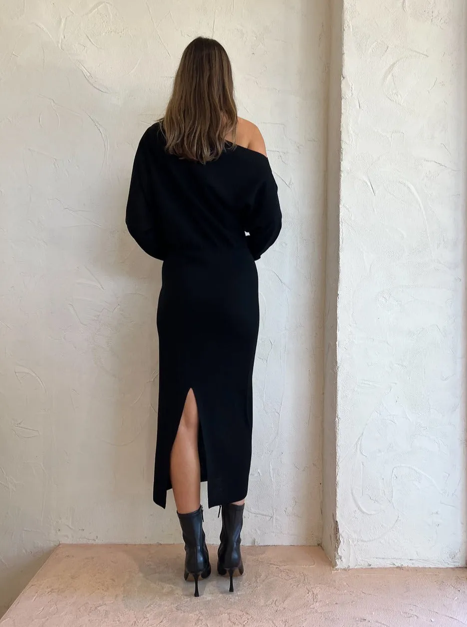 Manning Cartell Push & Pull Knit Dress in Black