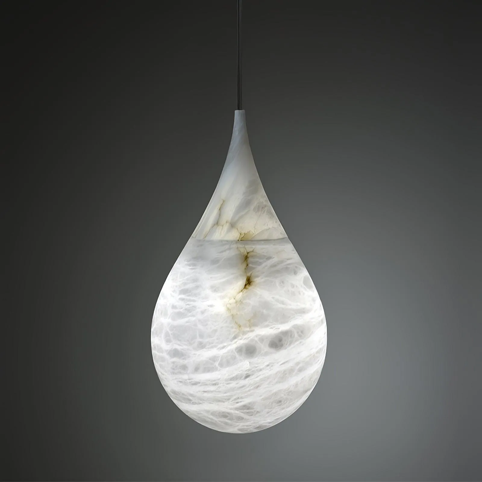 Marble Raindrop Pendant Light