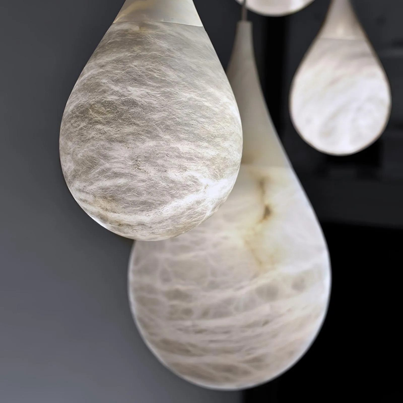 Marble Raindrop Pendant Light