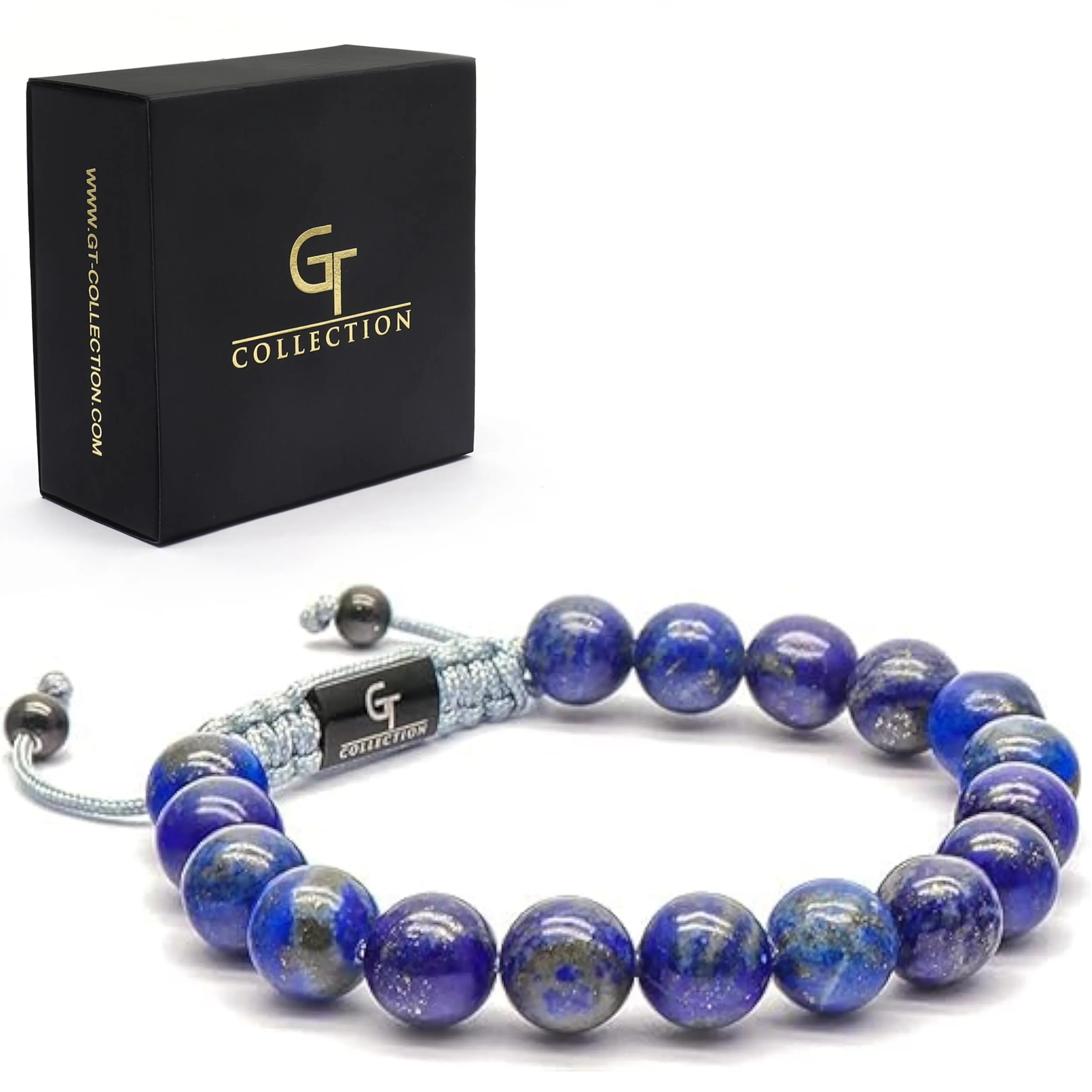 Men's LAPIS LAZULI Beaded Bracelet