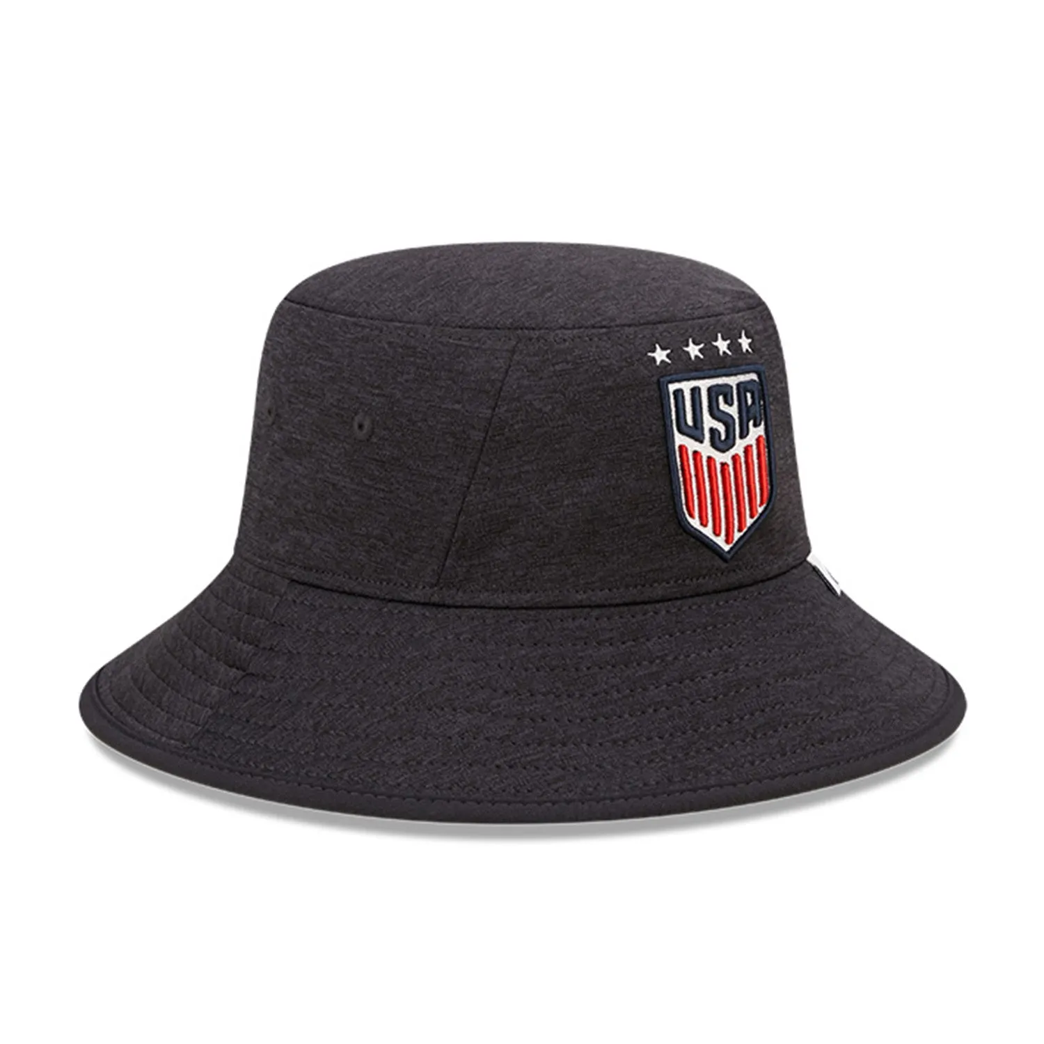 Men's New Era USWNT Shadow Tech Heather-Navy Bucket