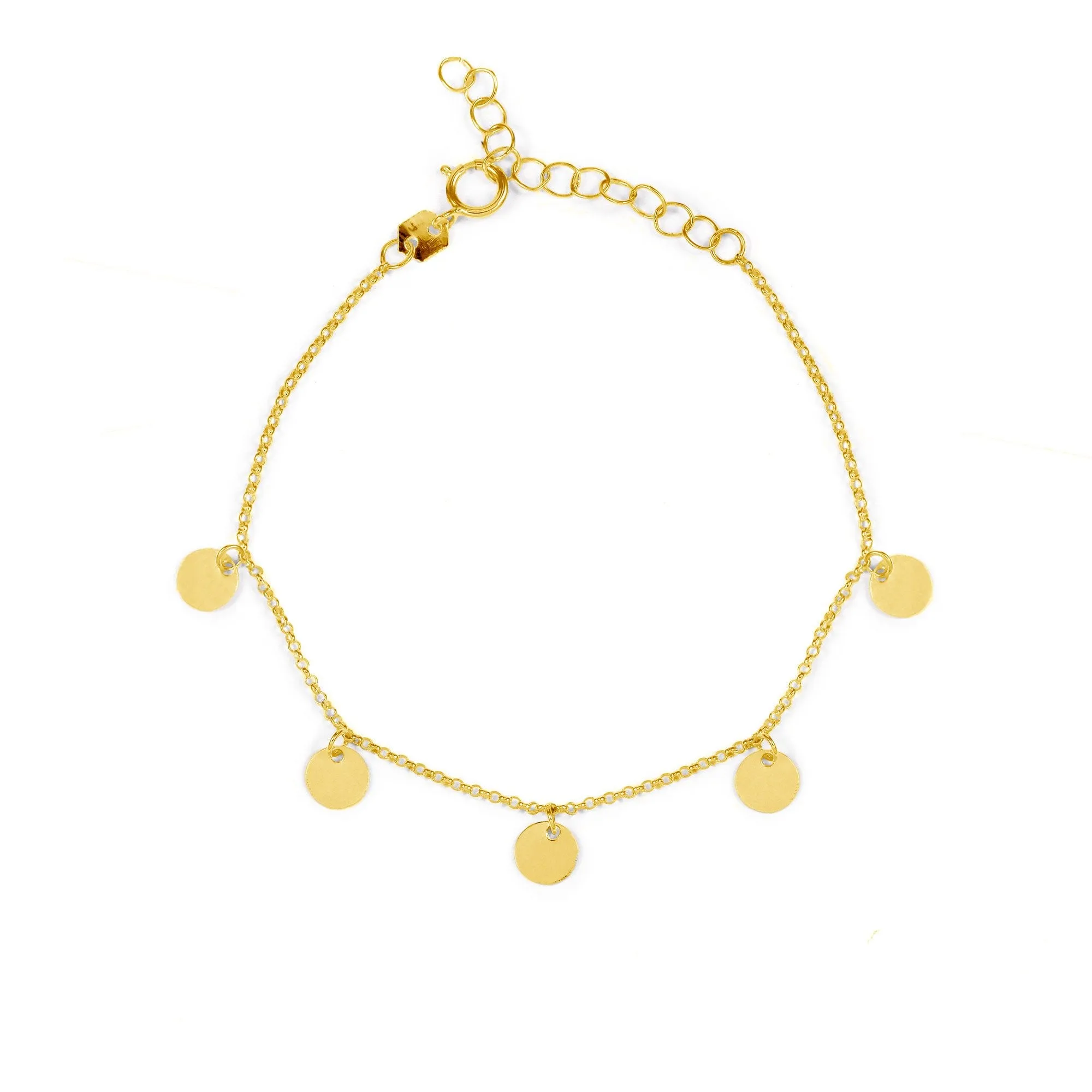 Mini Moons Gold Bracelet