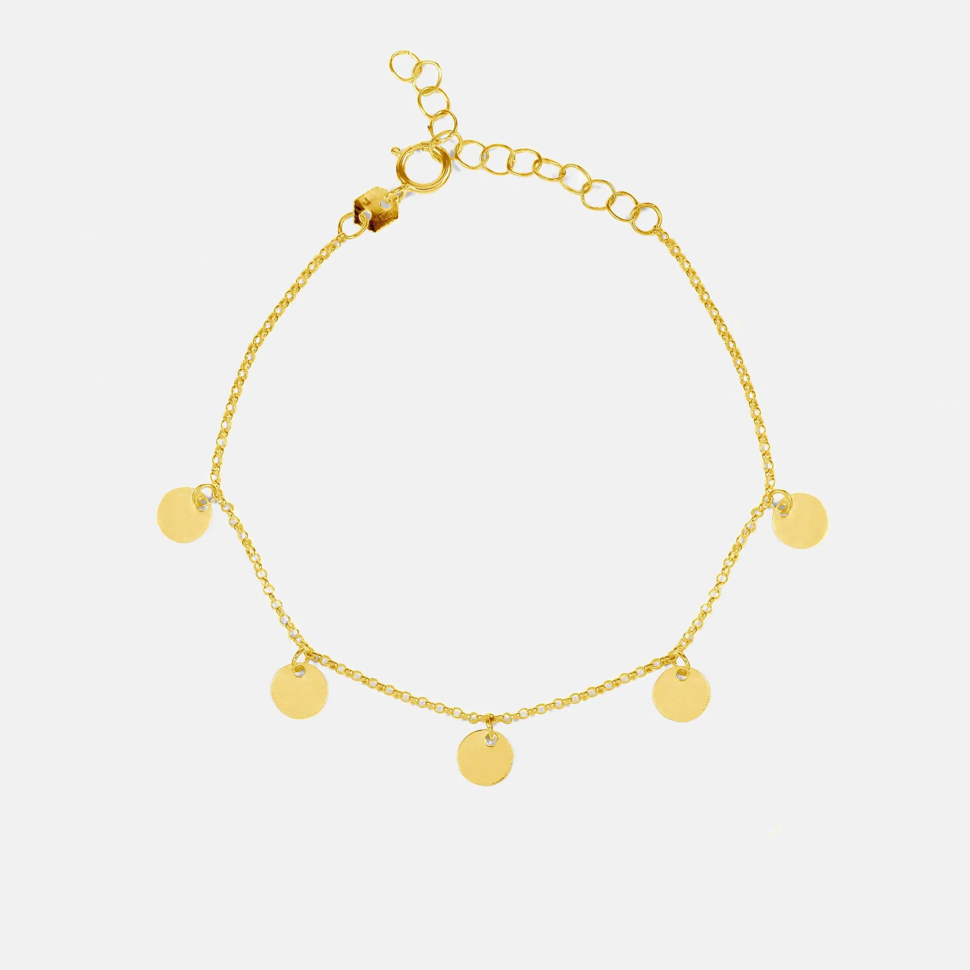 Mini Moons Gold Bracelet