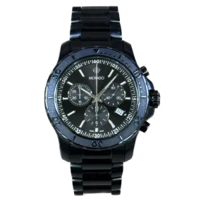 Movado Active Sport Chronograph - Black Dial, Blue Case and Bracelet