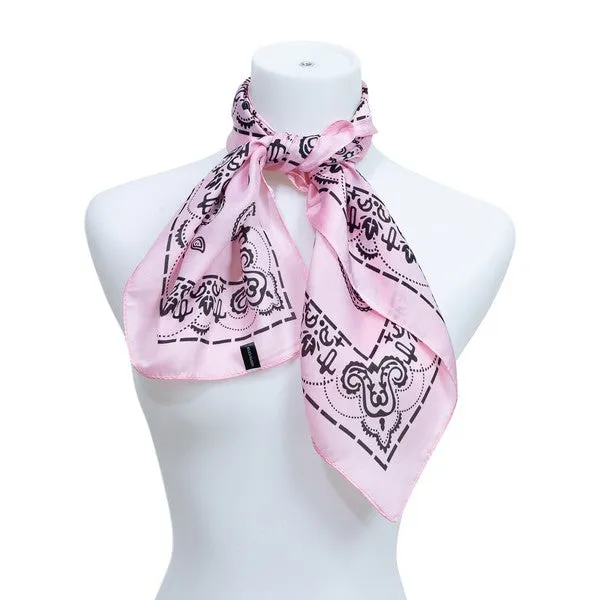 MULTI PATTERN PRINTED SILK SCARF