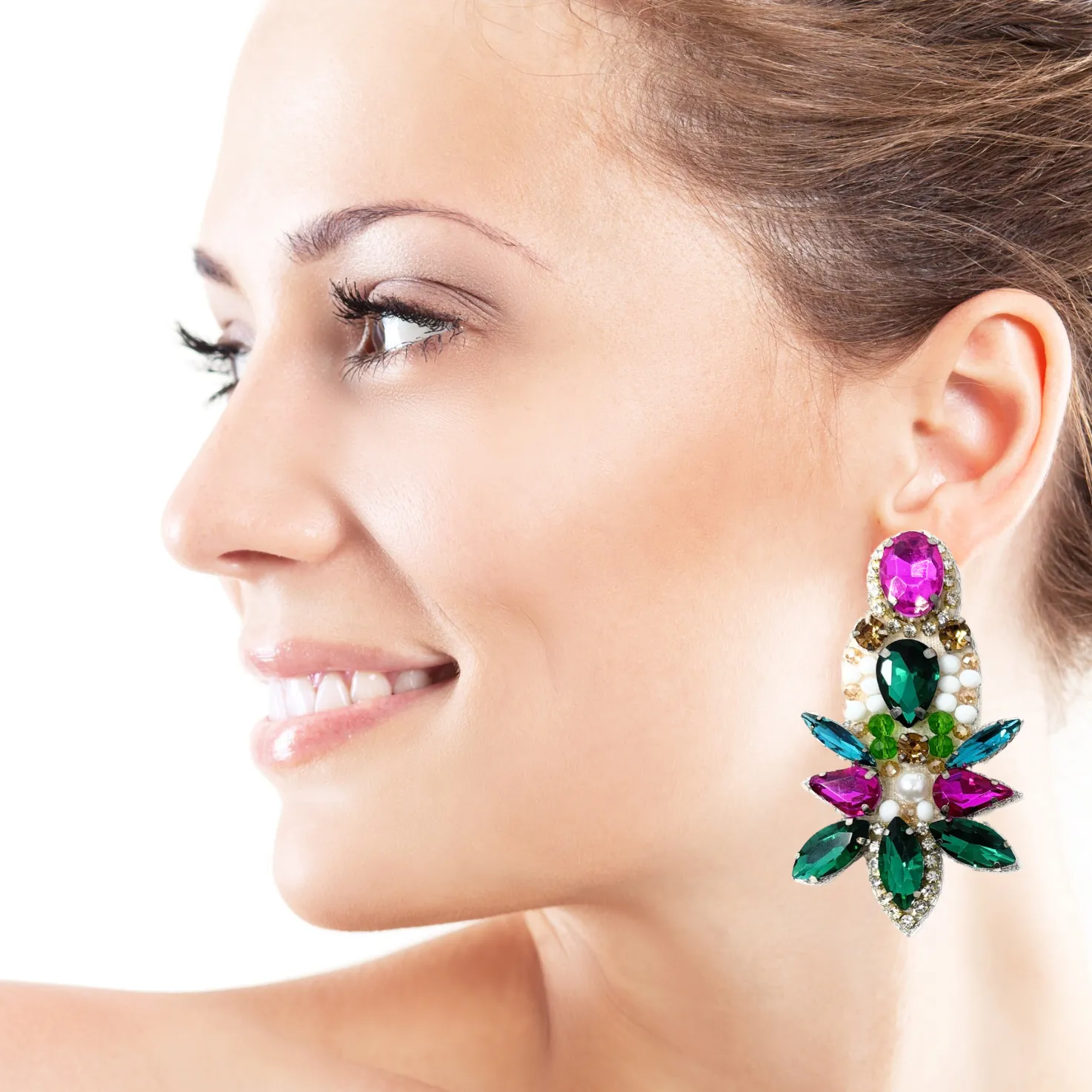 Multicolor Camila Beaded Earrings