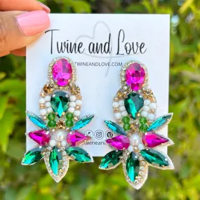 Multicolor Camila Beaded Earrings