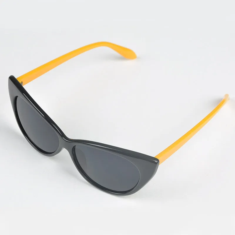 NEW Sun Glasses for Women Cat Eye Sunglasses Summer Style Eyewear Bright Glass