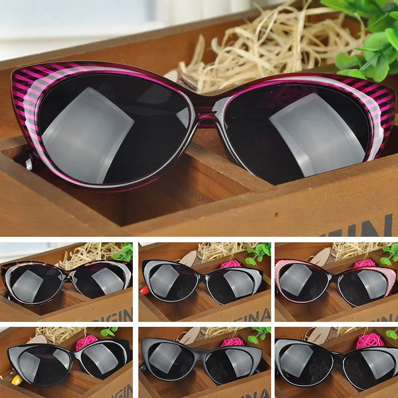 NEW Sun Glasses for Women Cat Eye Sunglasses Summer Style Eyewear Bright Glass