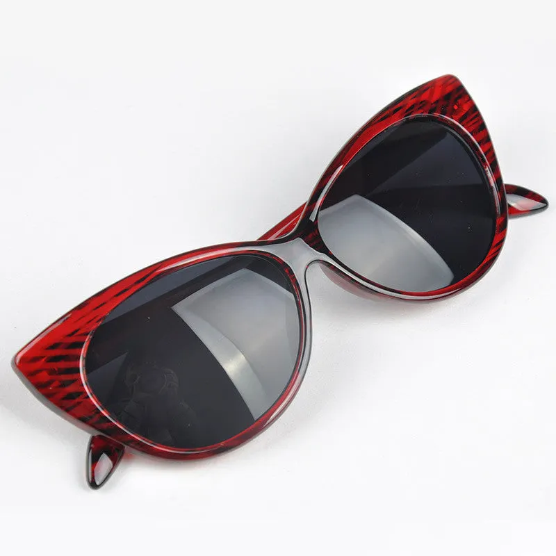 NEW Sun Glasses for Women Cat Eye Sunglasses Summer Style Eyewear Bright Glass