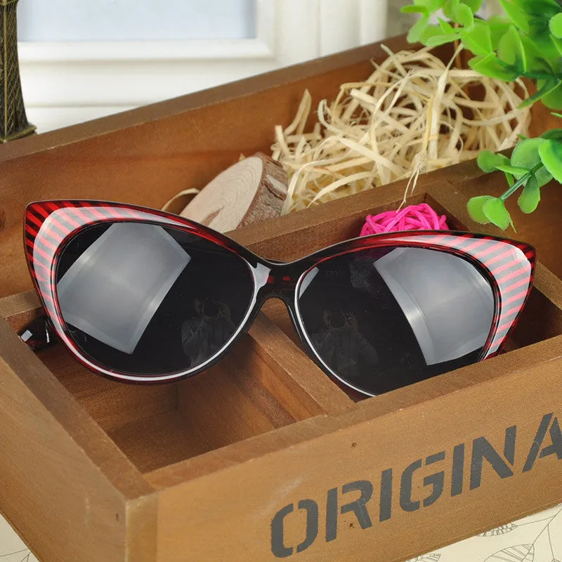 NEW Sun Glasses for Women Cat Eye Sunglasses Summer Style Eyewear Bright Glass