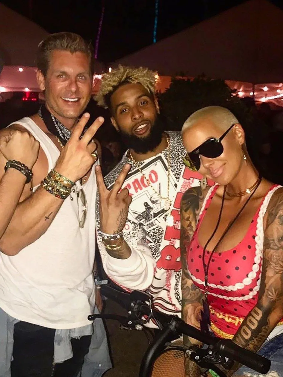 Odell Beckham Jr. and Amber Rose