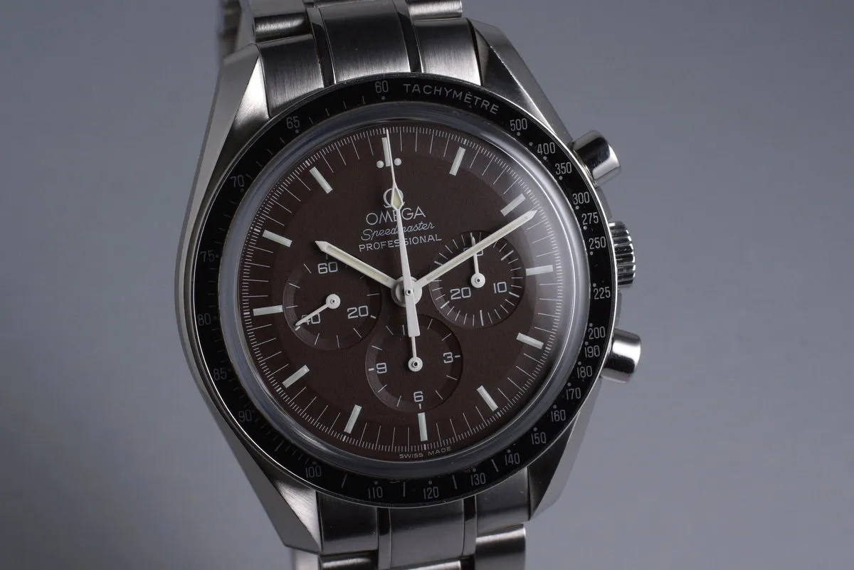 Omega Speedmaster Moonwatch 311.30.42.30.13.001 with Warranty Card