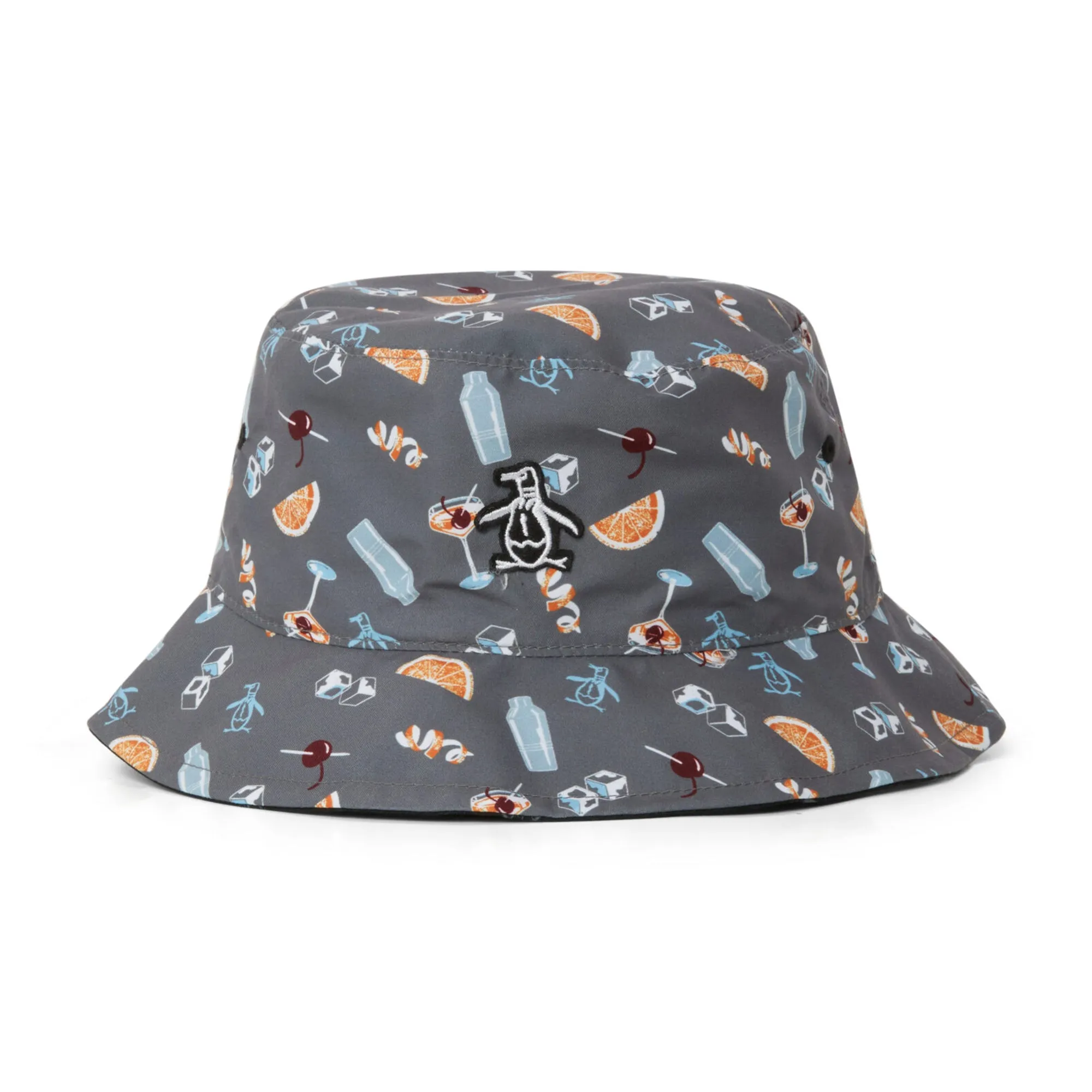 Original Penguin Golf Party Print Reversible Bucket Hat