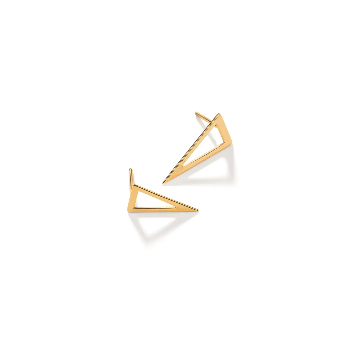 Para Triangle Stud Earrings