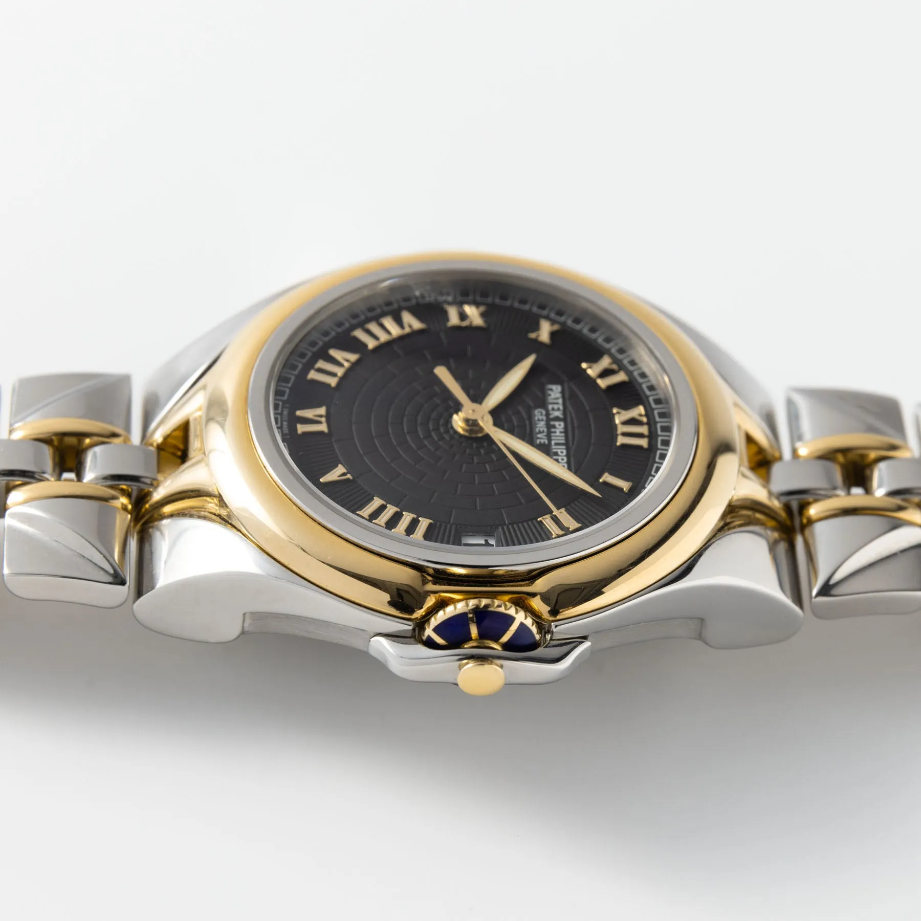 Patek Philippe Sculpture Steel and Gold