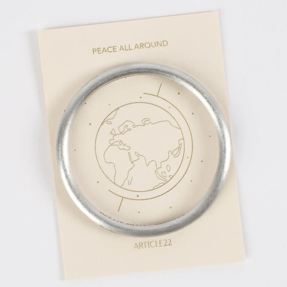 PEACE ALL AROUND BANGLE