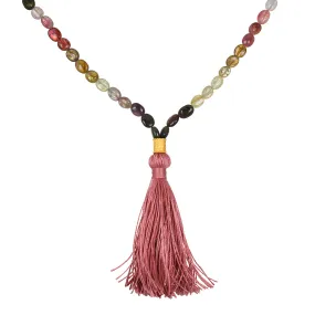 Peaceful Spirit Tourmaline Gemstone Mala