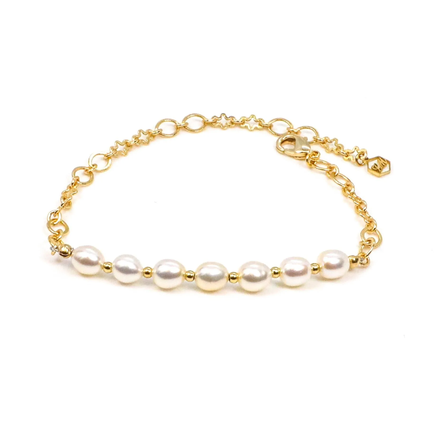 Pearl Line Bracelet