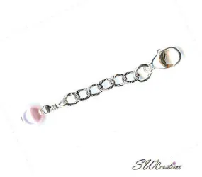 Pink Pearl Bracelet Jewelry Extender