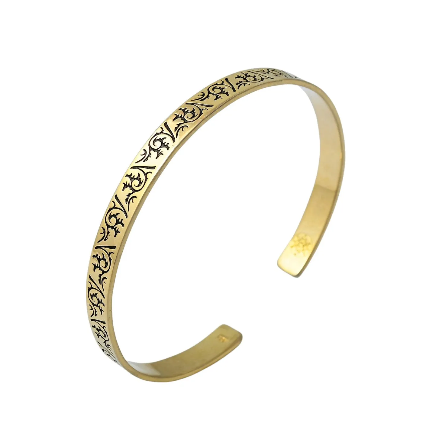 Poseidon's Pride Cuff Bracelet - Gold