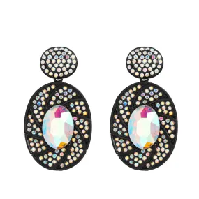 Pre Order:  Spiral Light Rhinestone Earrings