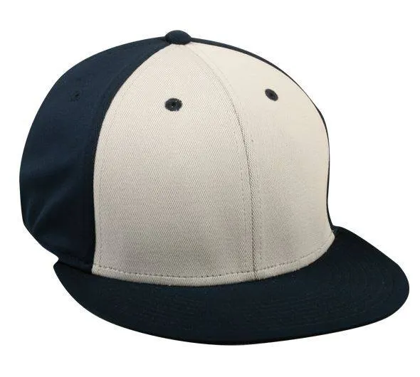 ProFlex Flat Visor Fitted Cap - 3 Tone Colors