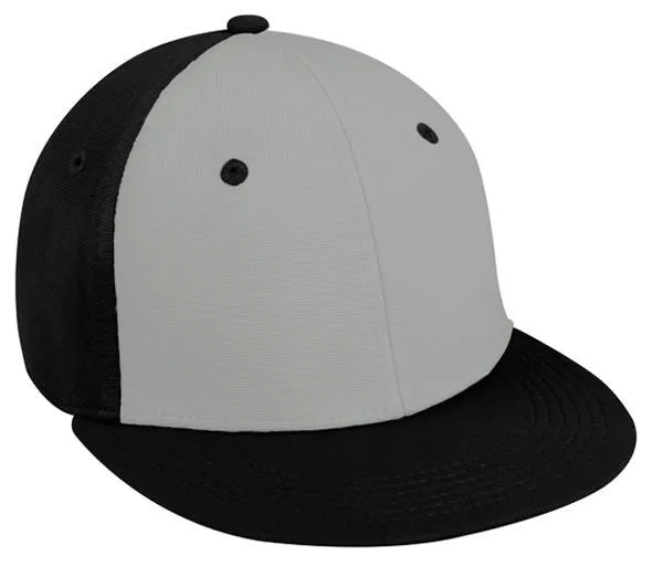 ProFlex Flat Visor Fitted Cap - 3 Tone Colors