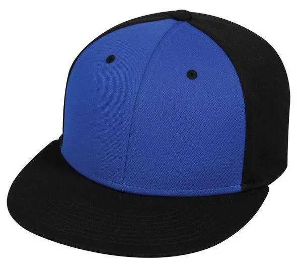 ProFlex Flat Visor Fitted Cap - 3 Tone Colors