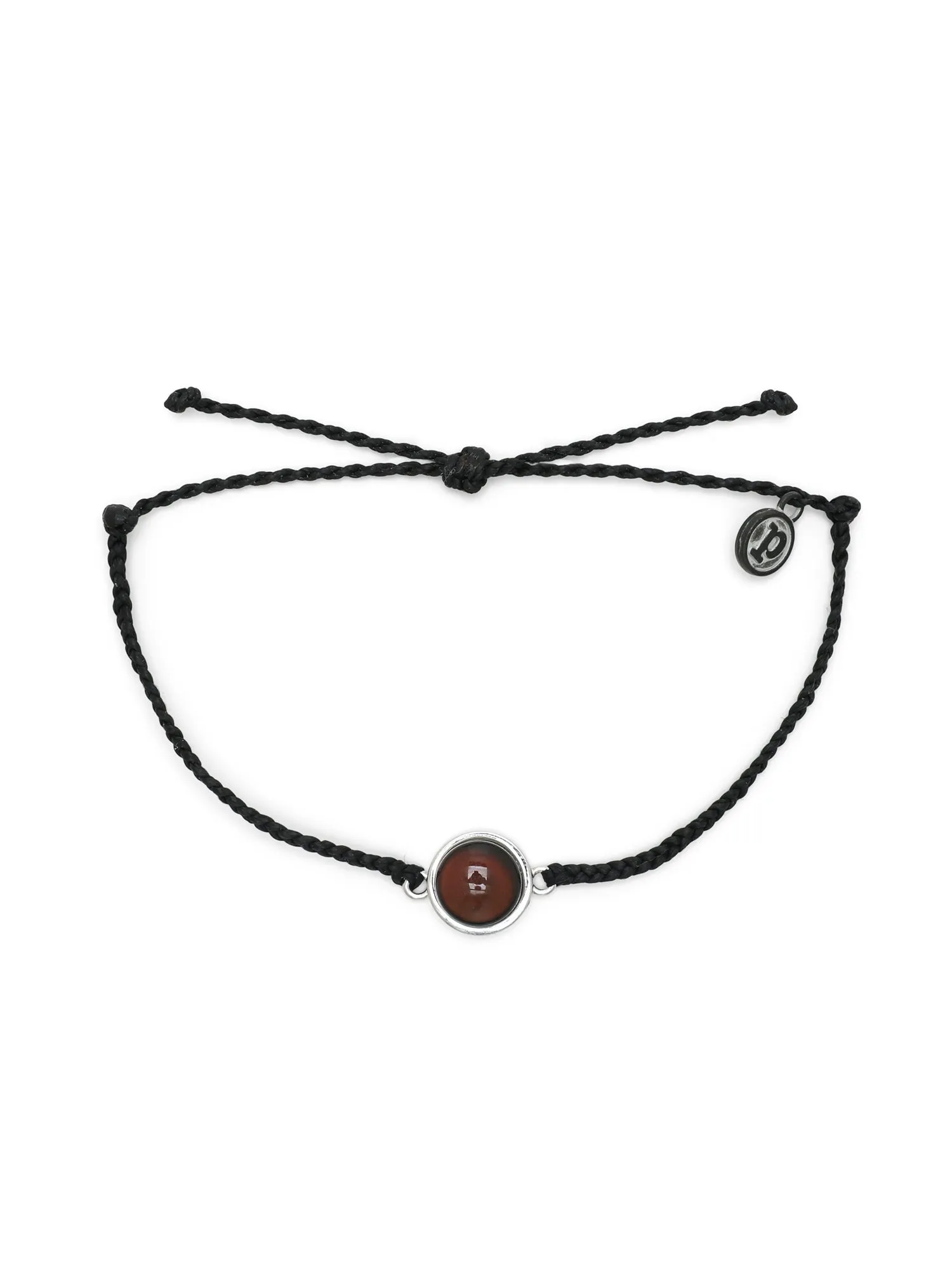 PURA VIDA MOOD CHARM BRACELET - BLACK - CLEARANCE