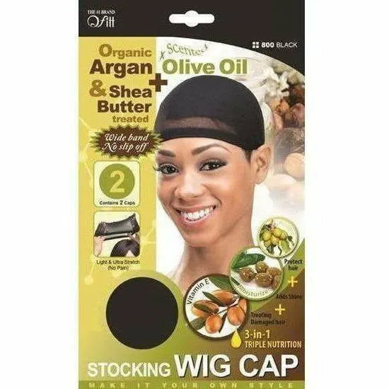 QFITT: Organic 3-in-1 Triple Nutrition Stocking Wig Cap