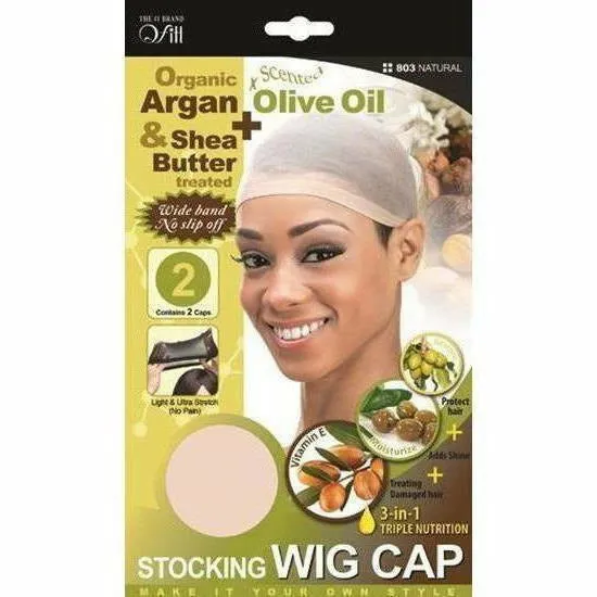 QFITT: Organic 3-in-1 Triple Nutrition Stocking Wig Cap