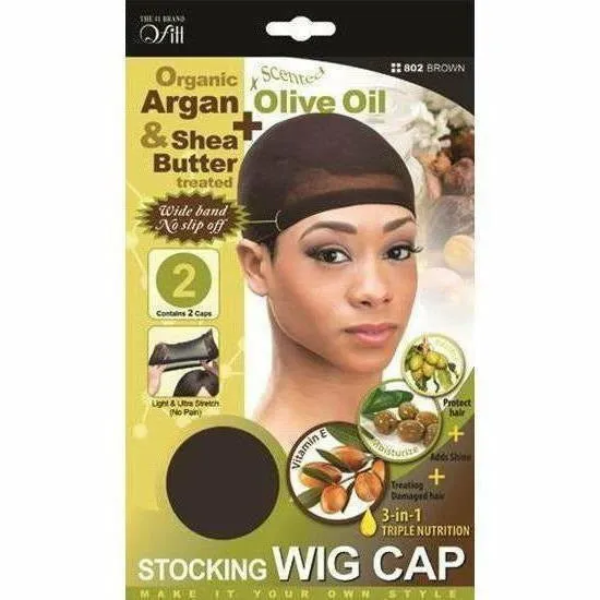 QFITT: Organic 3-in-1 Triple Nutrition Stocking Wig Cap