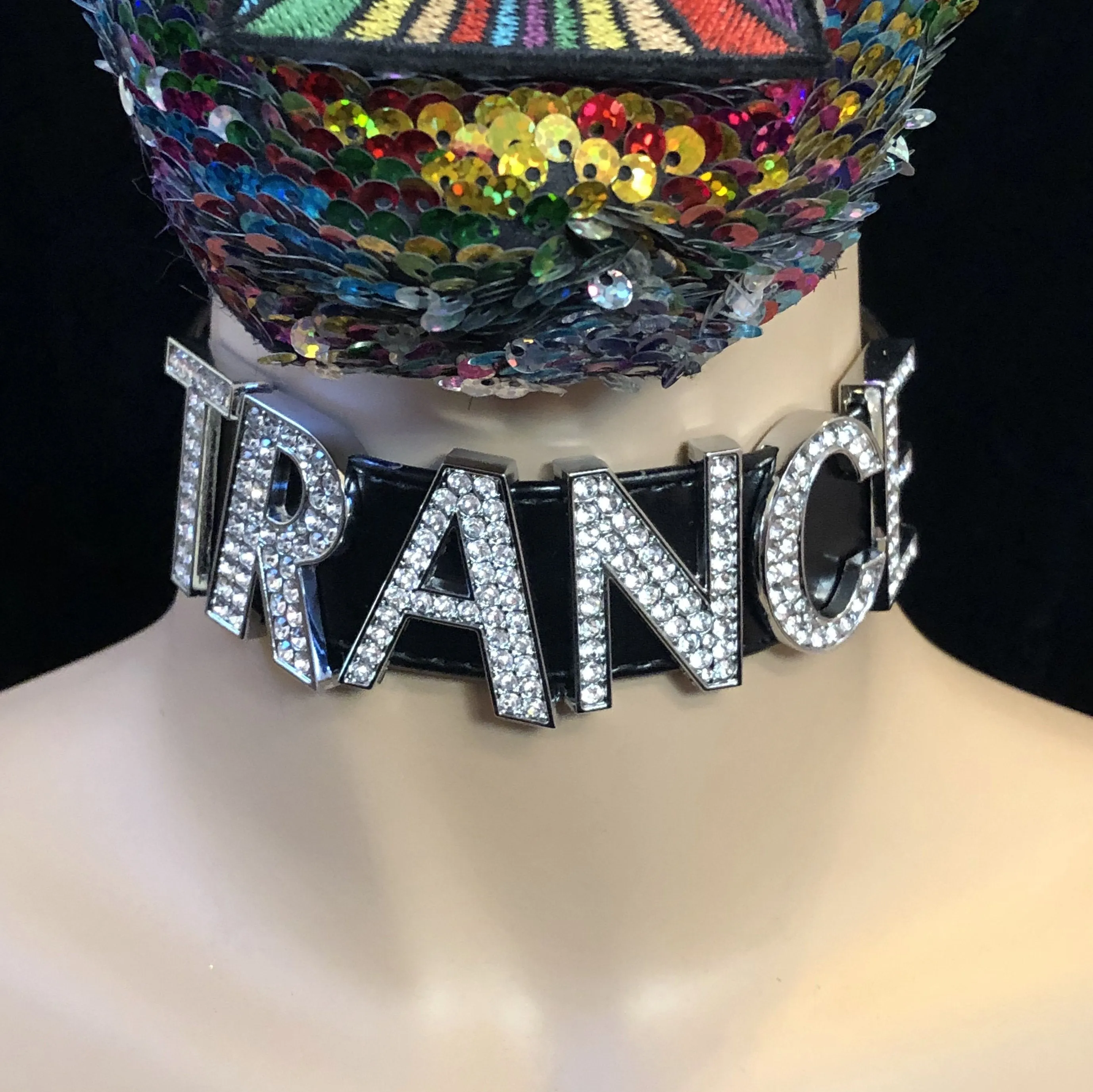 Rhinestone Choker