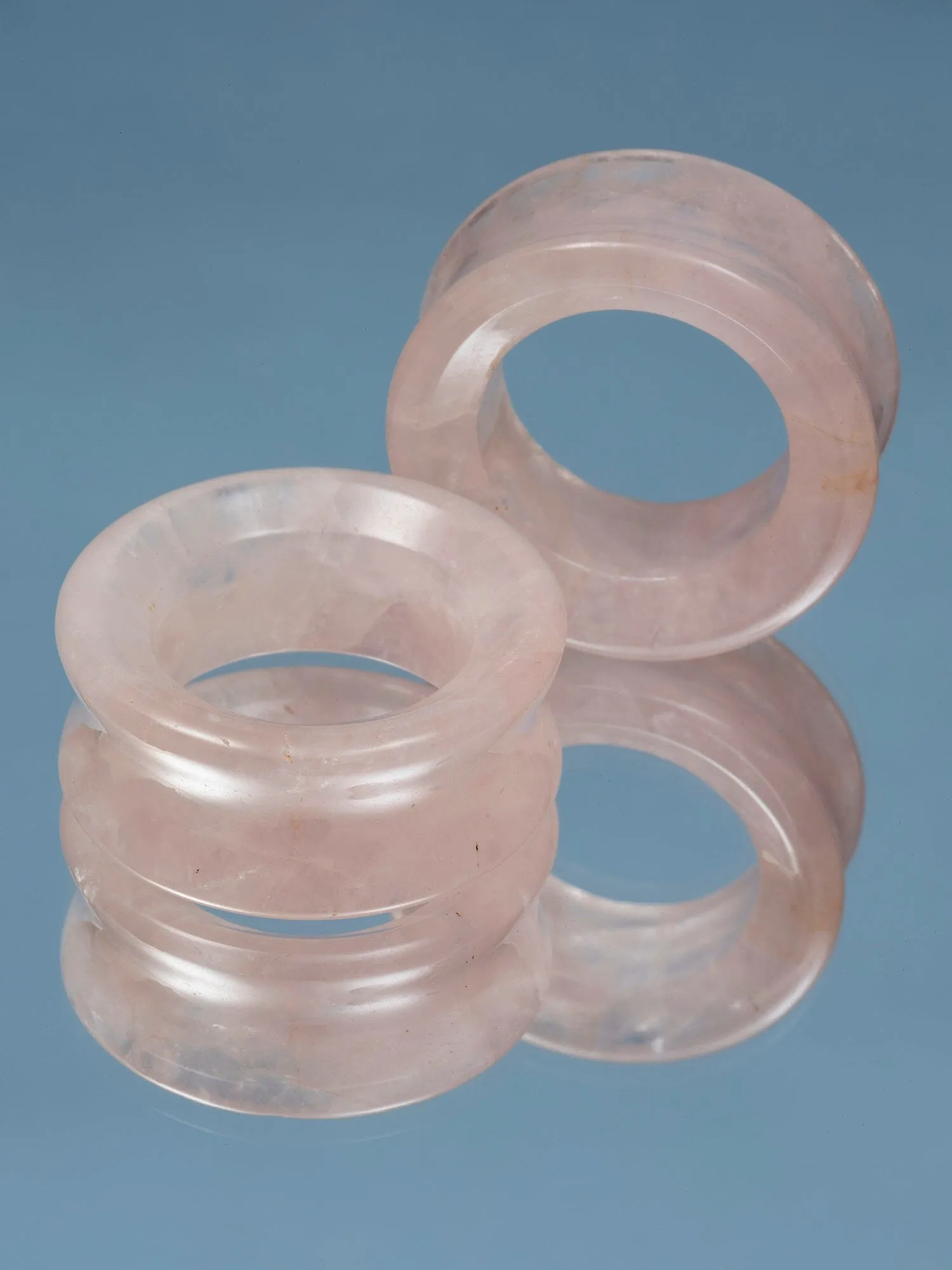 Rose Quartz Stone Tunnels