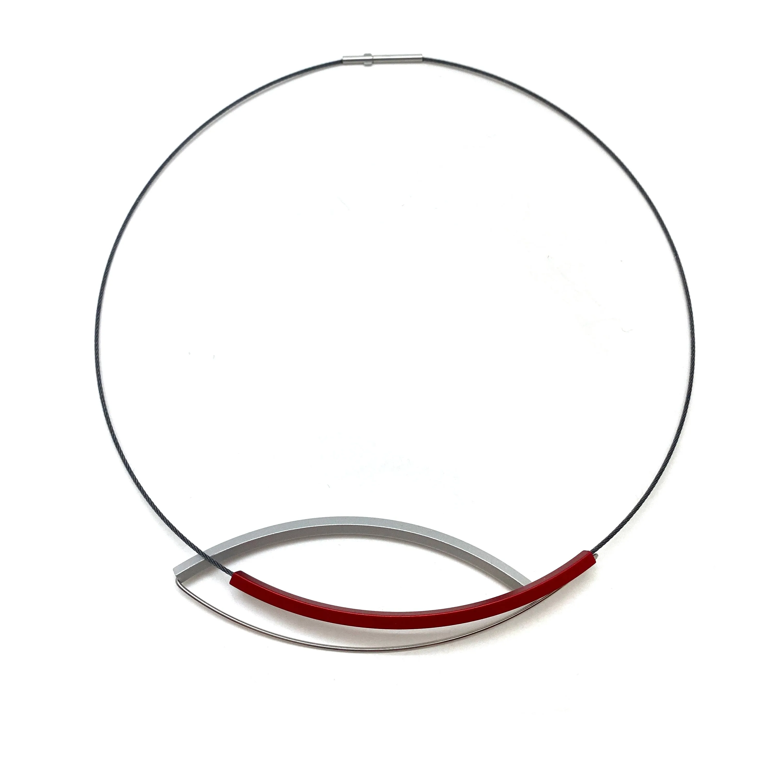 Sculptural Anodized Aluminum Collar