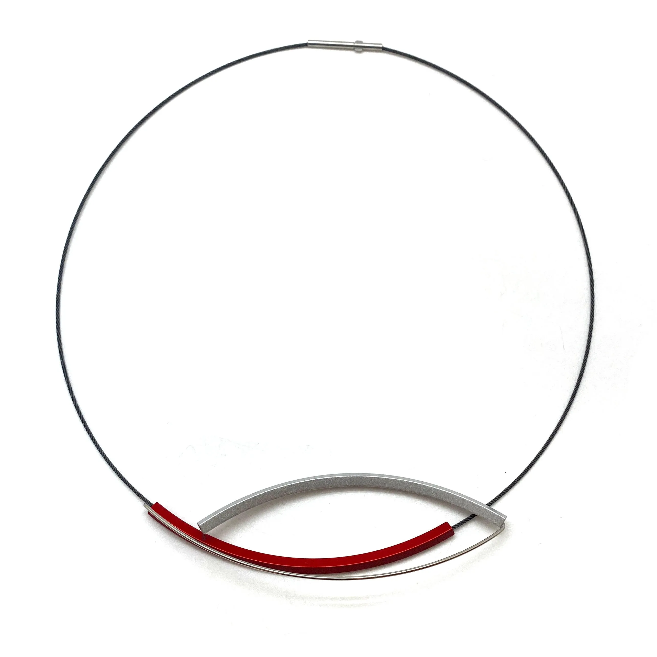 Sculptural Anodized Aluminum Collar