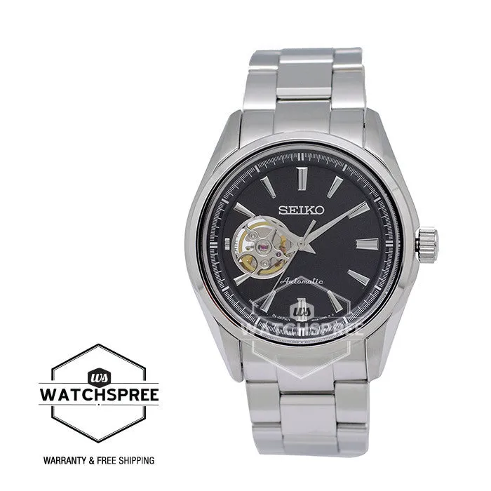 Seiko Presage (Japan Made) Open Heart Automatic Stainless Steel Watch SSA257J1 (Not For EU Buyers) (LOCAL BUYERS ONLY)