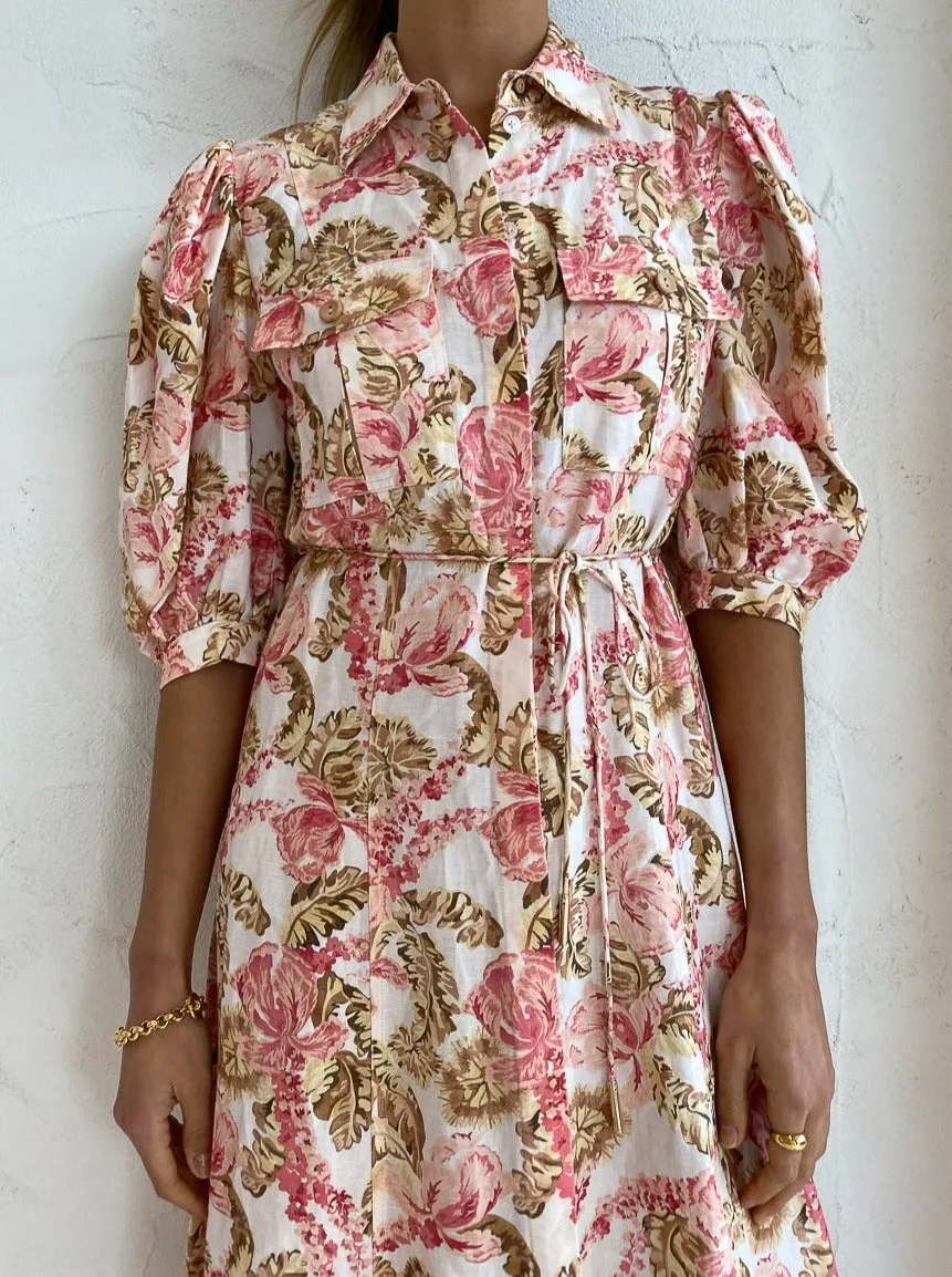 Significant Other Deanna Dress in Pink Sangria Floral