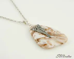 Soutwest Agate Gemstone Pendant Necklace