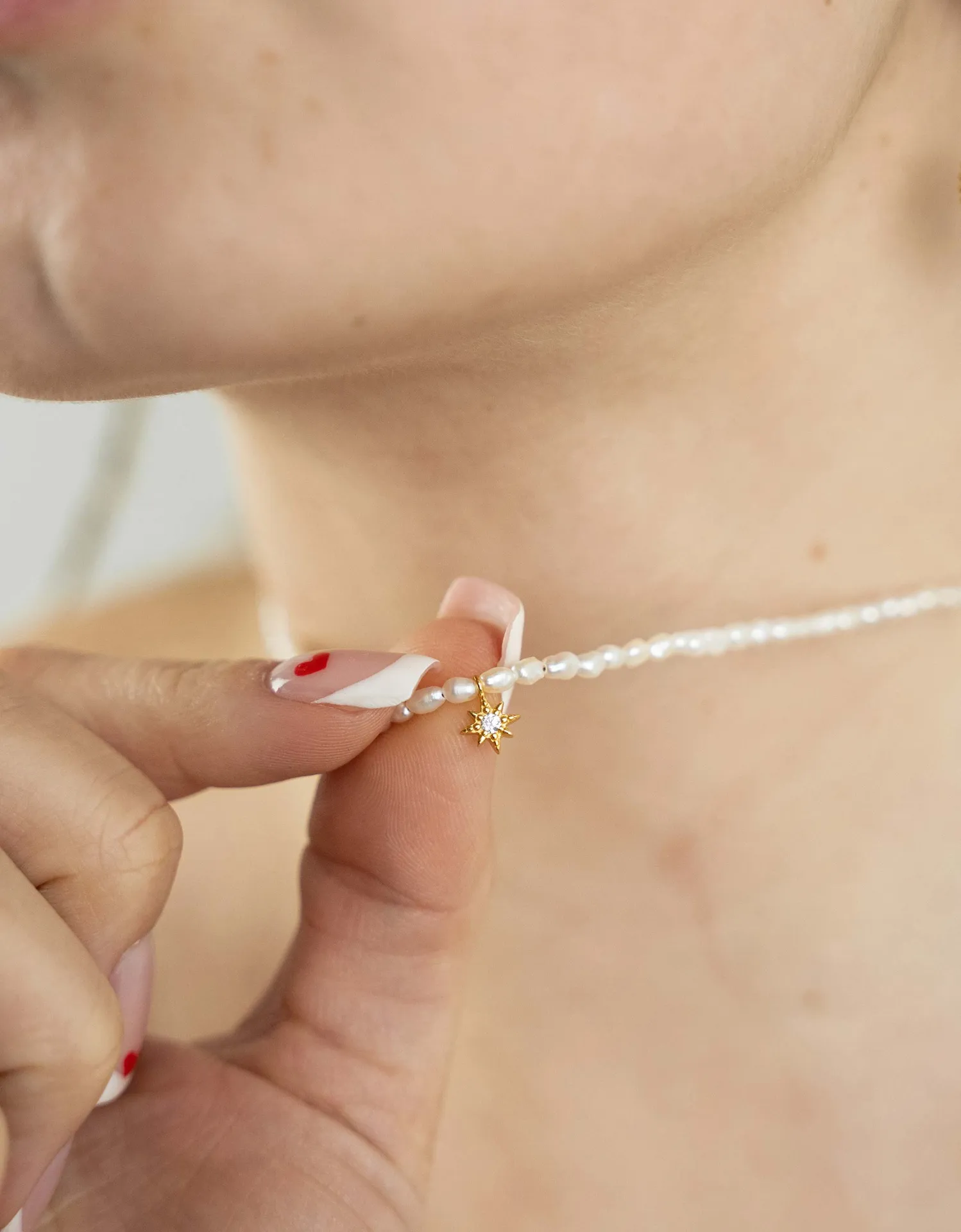 Star Pearl Necklace - Elegant and Sophisticated Jewelry