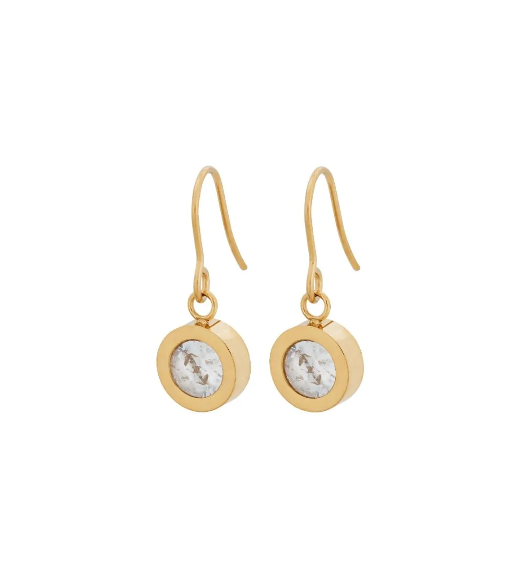 Stella Hook Earrings Gold