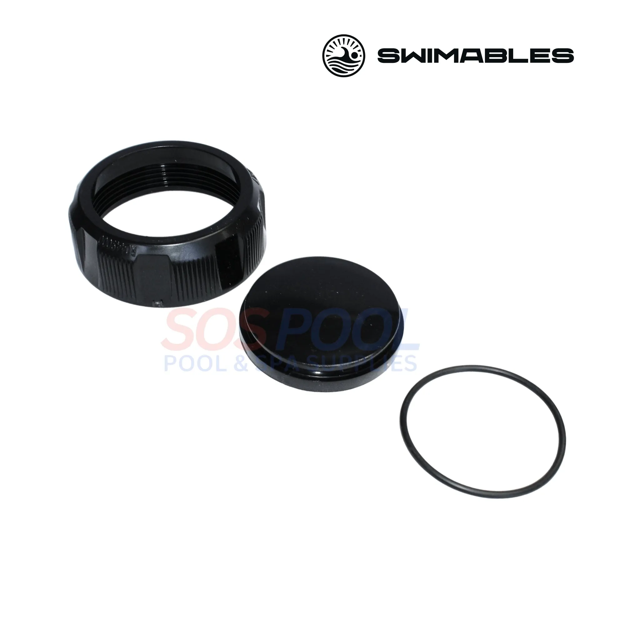 Swimables Drain Cap Assembly With O-Ring For Jandy DEV Filters | R0523000 | SW-28-523