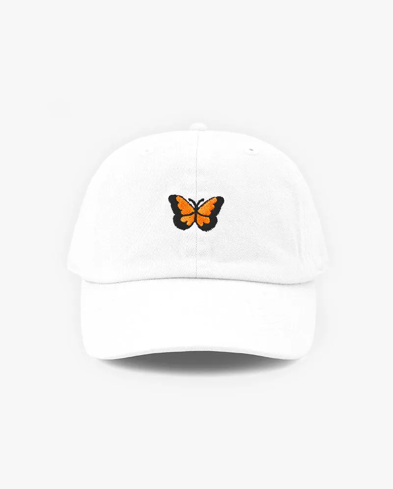 The Hat Depot Kids - Embroidery Unicorn & Butterfly Baseball Cap.