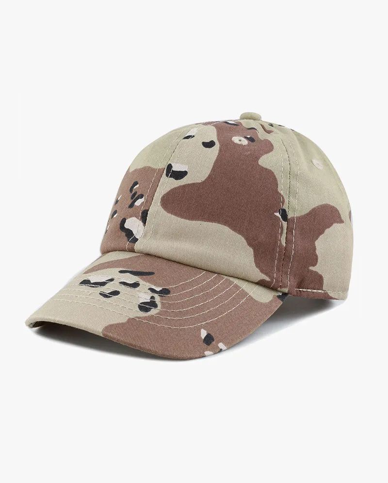 The Hat Depot Kids - Washed Cotton Low Profile Baseball Cap