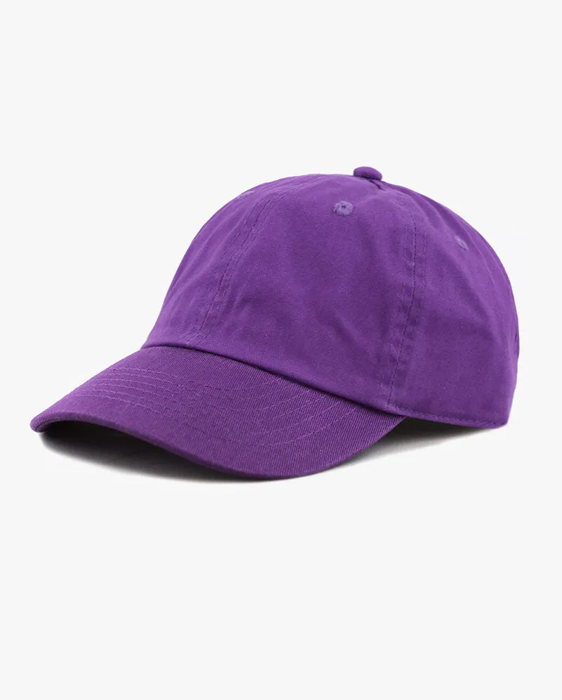 The Hat Depot Kids - Washed Cotton Low Profile Baseball Cap