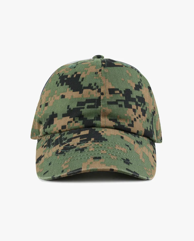 The Hat Depot Kids - Washed Cotton Low Profile Baseball Cap